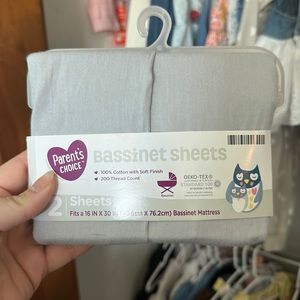 Bassinet sheets 2 pack